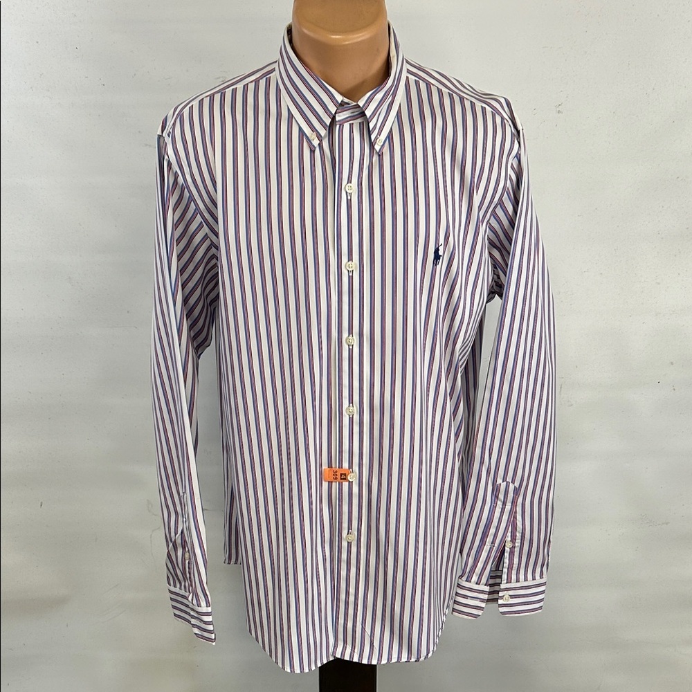 Ralph Lauren long sleeve button down collar shirt.  XXL